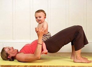 Фитнес с ребенком